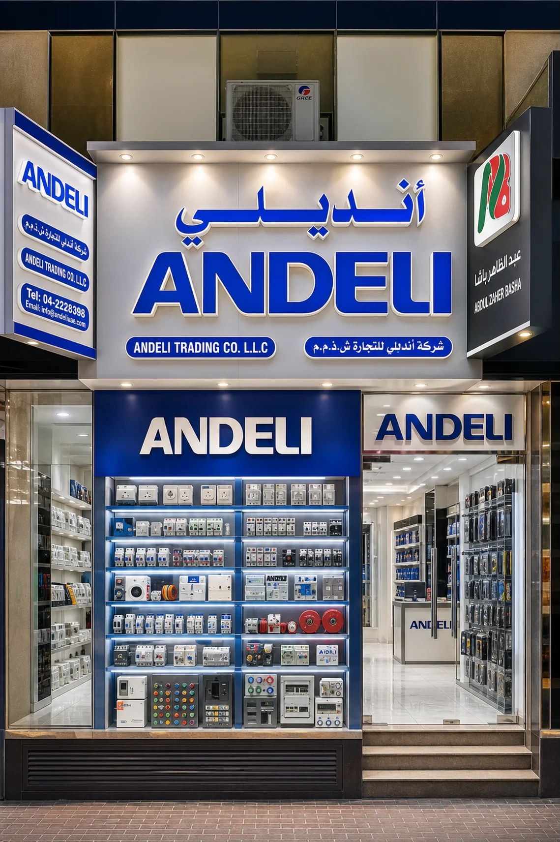 Andeli Dubai store front 1