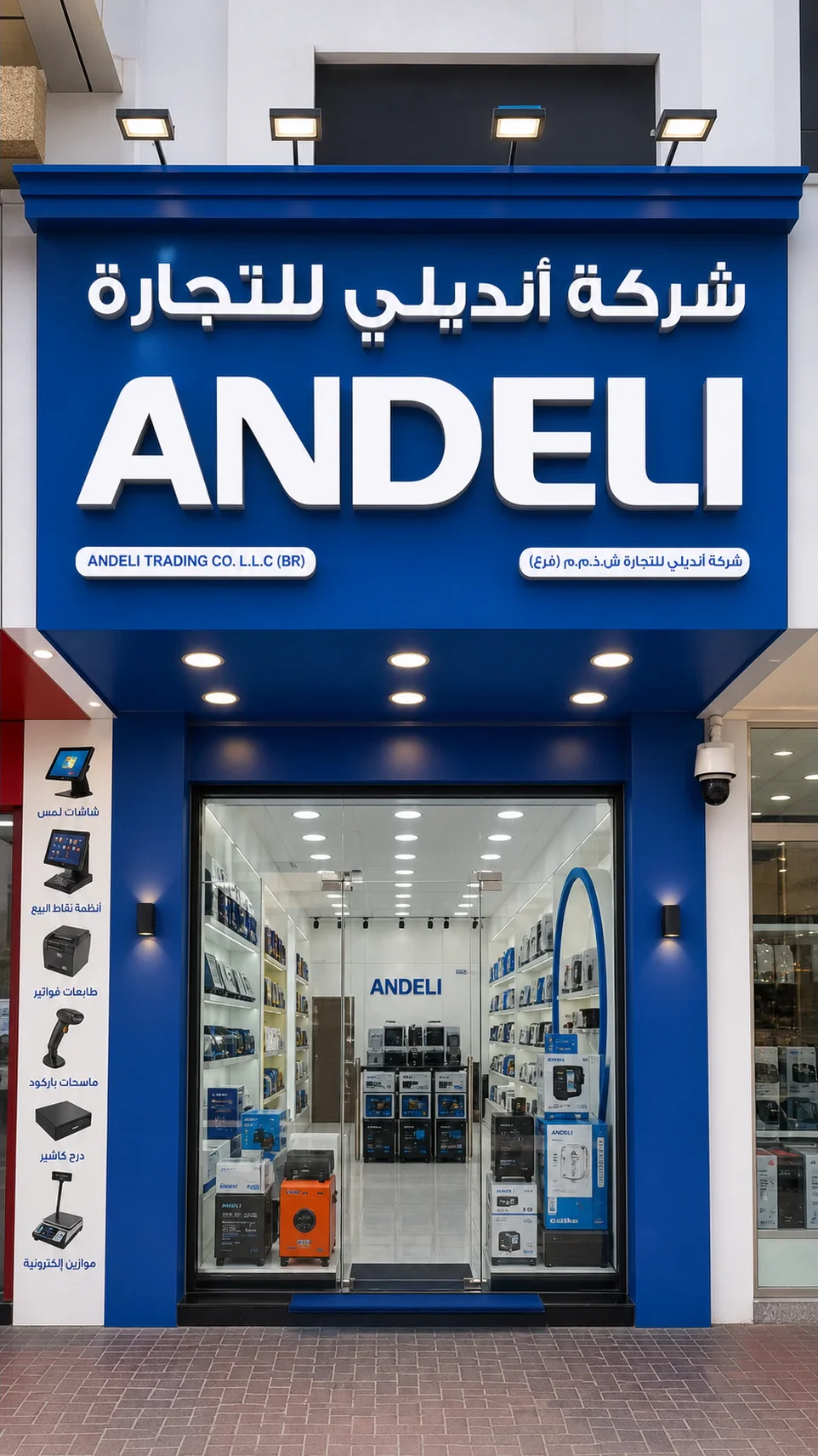 Andeli Dubai store front 2