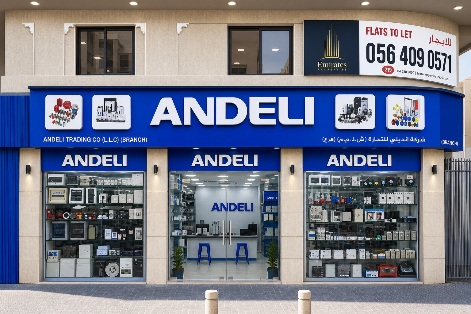 Andeli Dubai store front 3