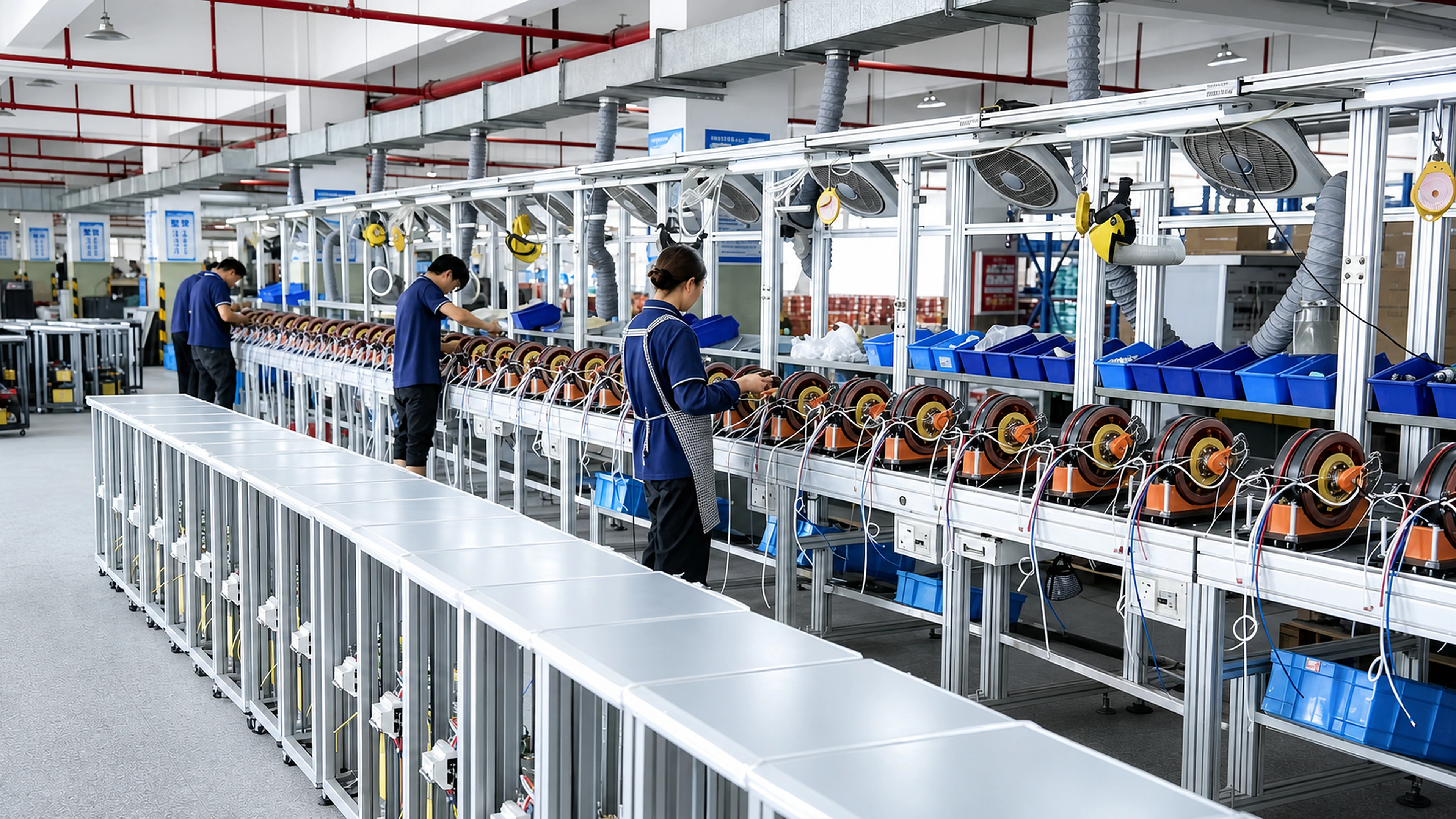 Andeli electrical assembly line