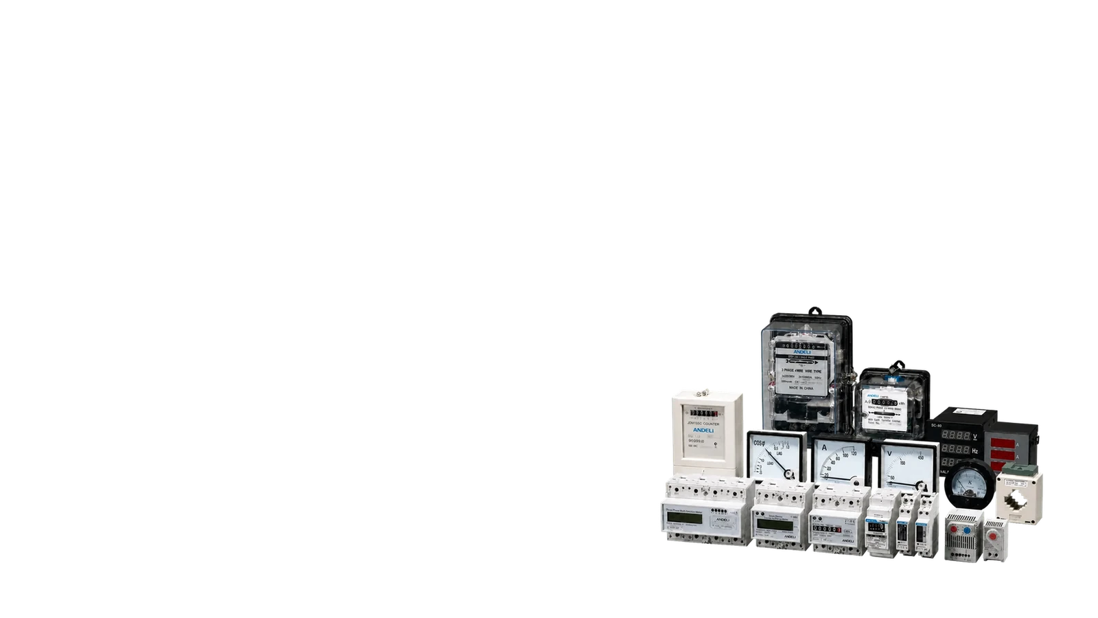 Andeli electrical instruments and meters
