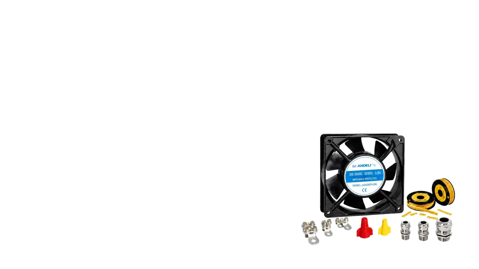 Andeli distribution board and connection accessories